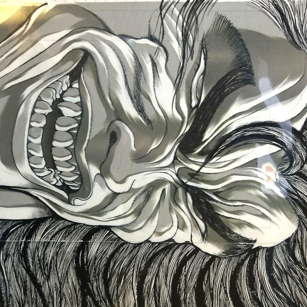 会場限定 複製原画 範馬勇次郎 B4サイズ 刃牙展 地上最強刃牙